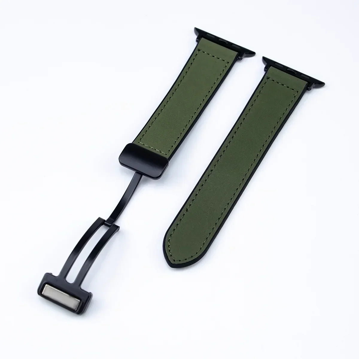 Leather Silicone Strap For Apple Watch