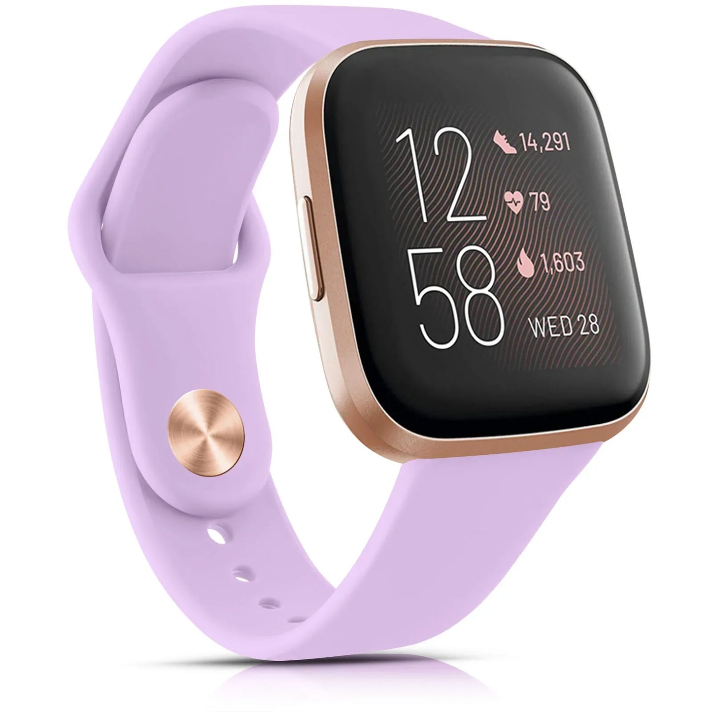 Silicone Watch Band For Fitbit Versa 4/3/2/1/Lite