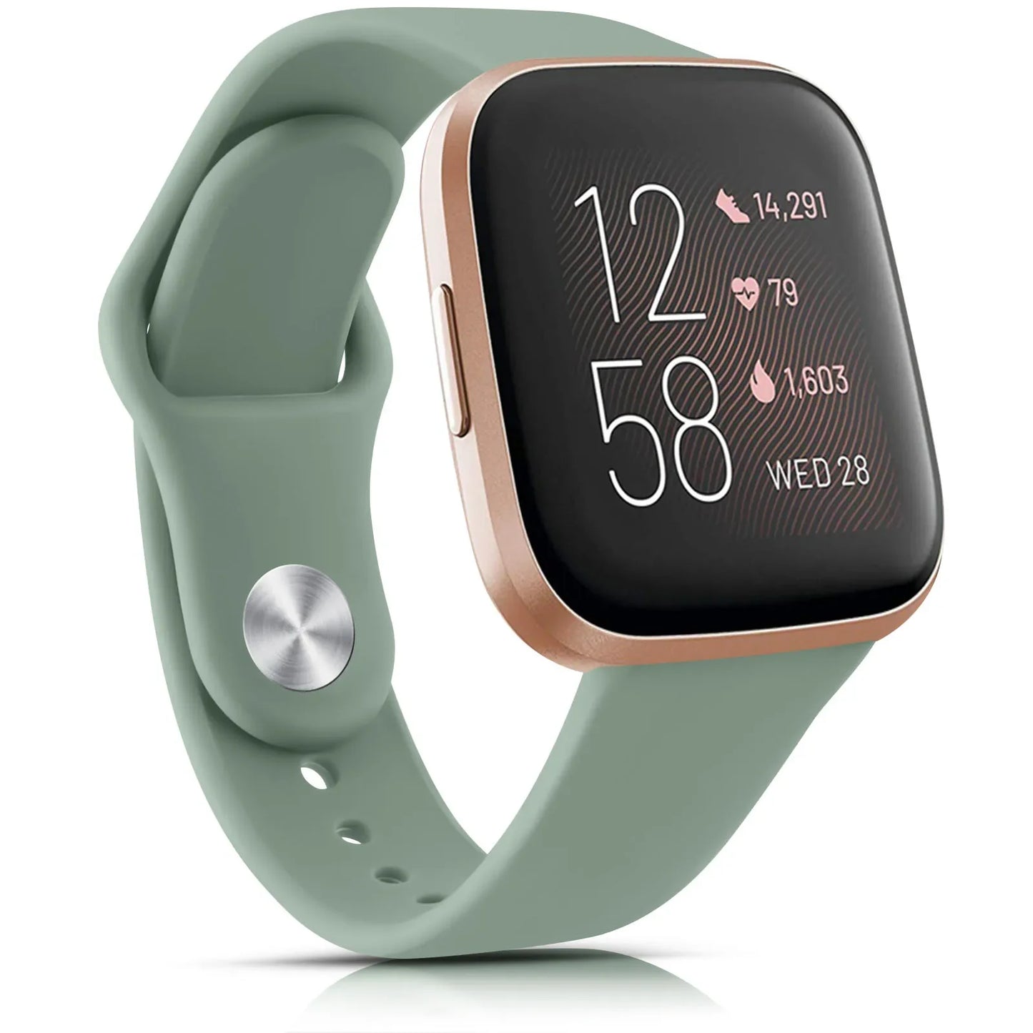 Silicone Watch Band For Fitbit Versa 4/3/2/1/Lite