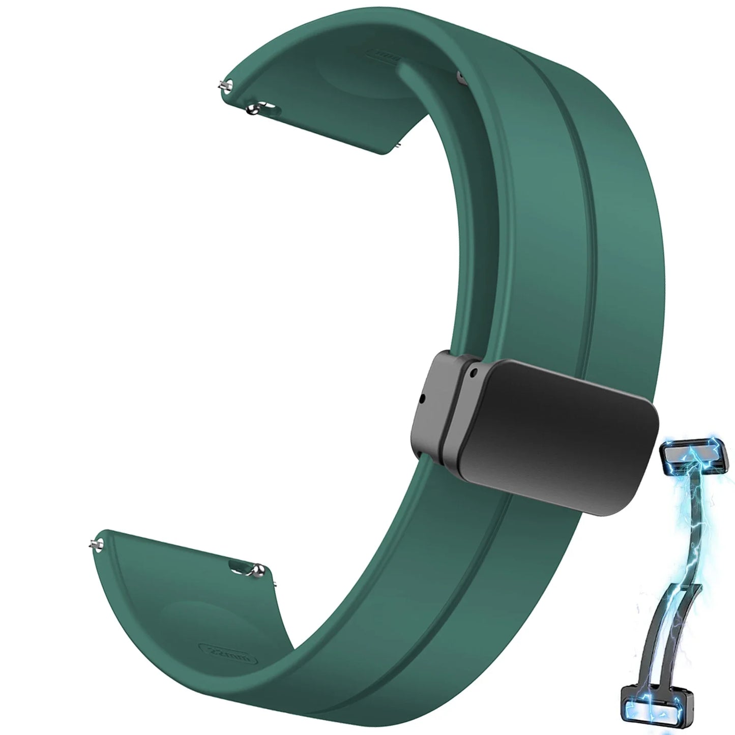 Sport Silicone Magnetic Buckle For Samsung Galaxy Watch