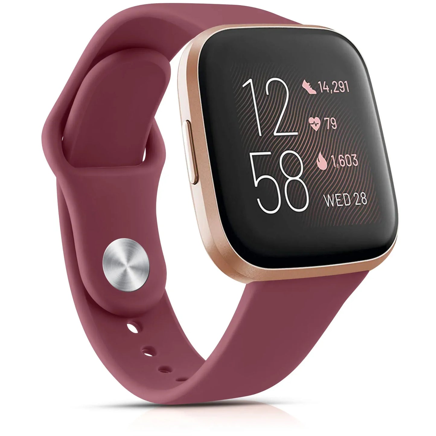 Silicone Watch Band For Fitbit Versa 4/3/2/1/Lite