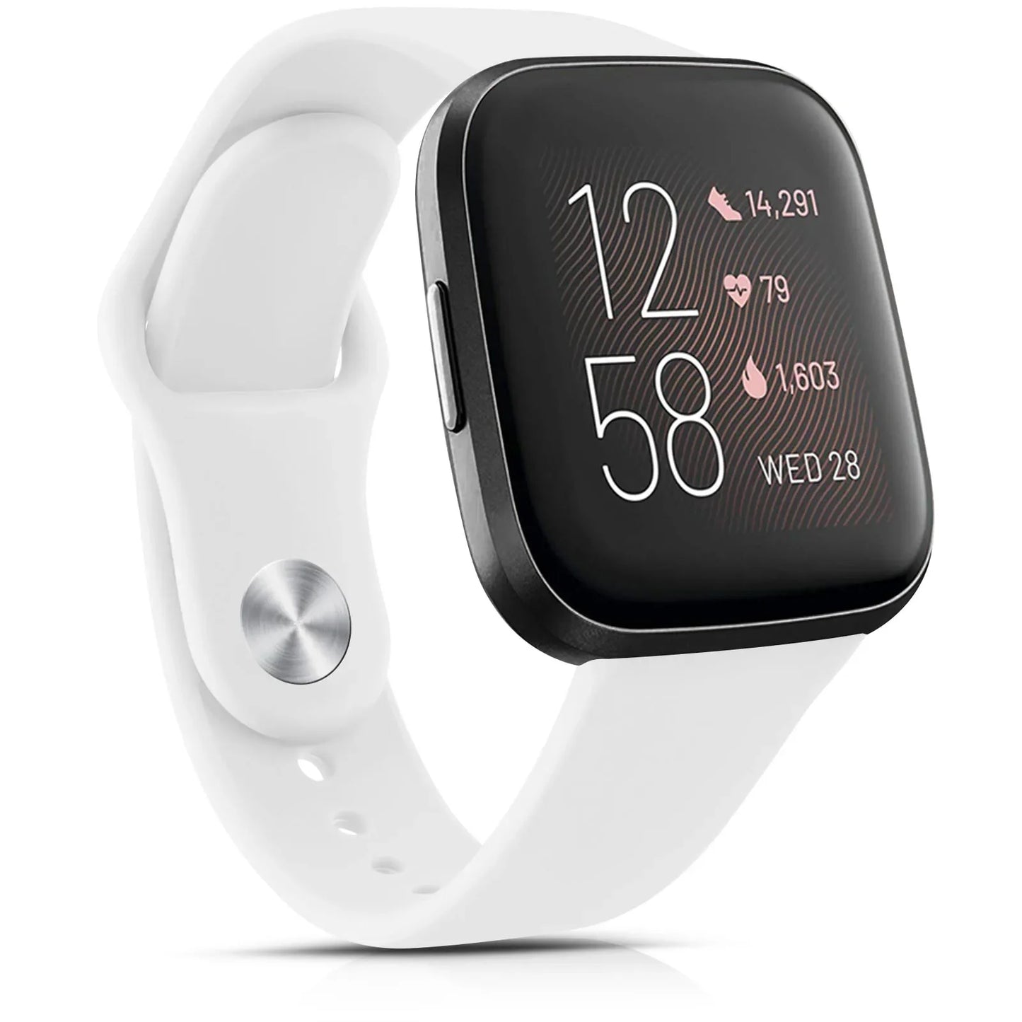 Silicone Watch Band For Fitbit Versa 4/3/2/1/Lite