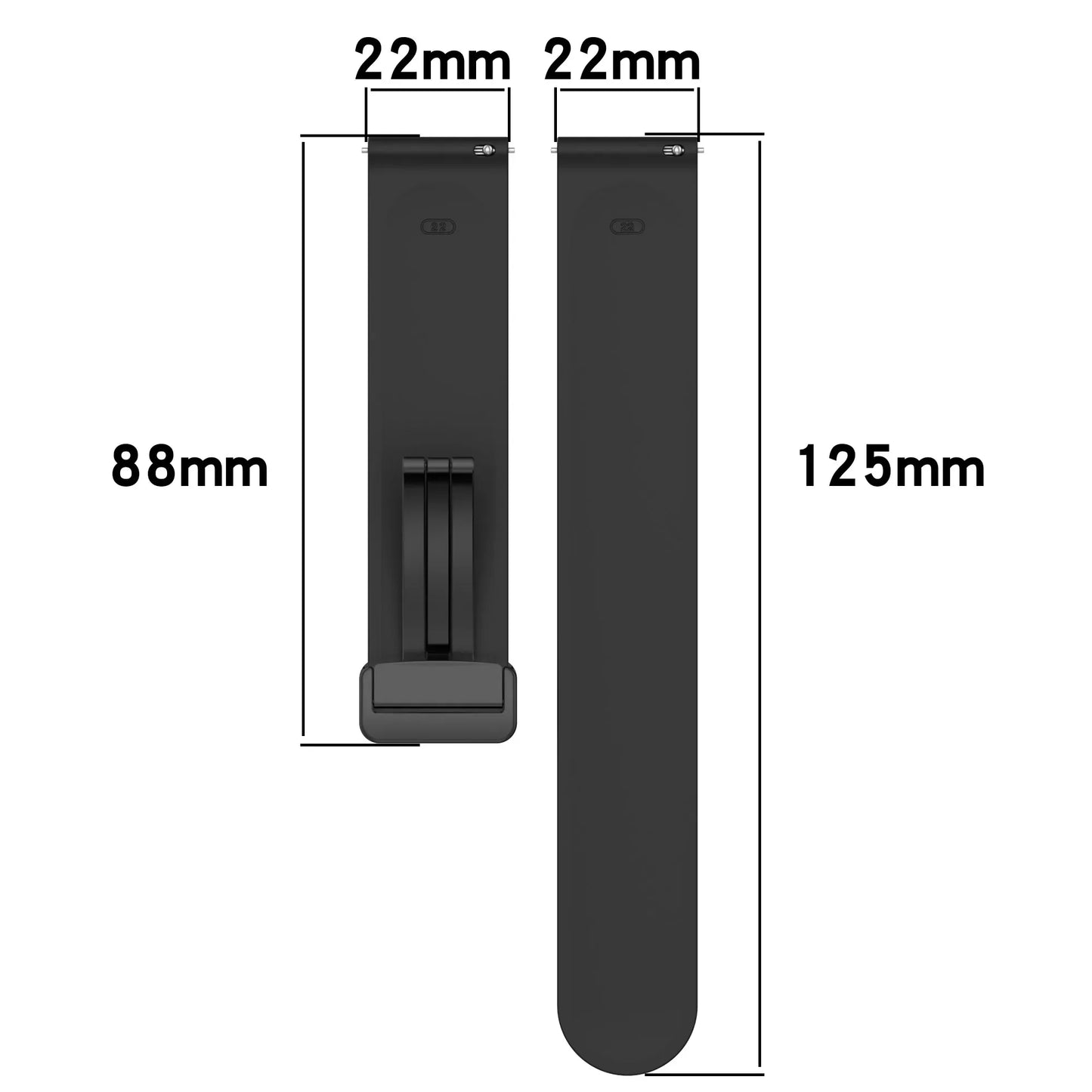 Sport Silicone Magnetic Buckle For Samsung Galaxy Watch