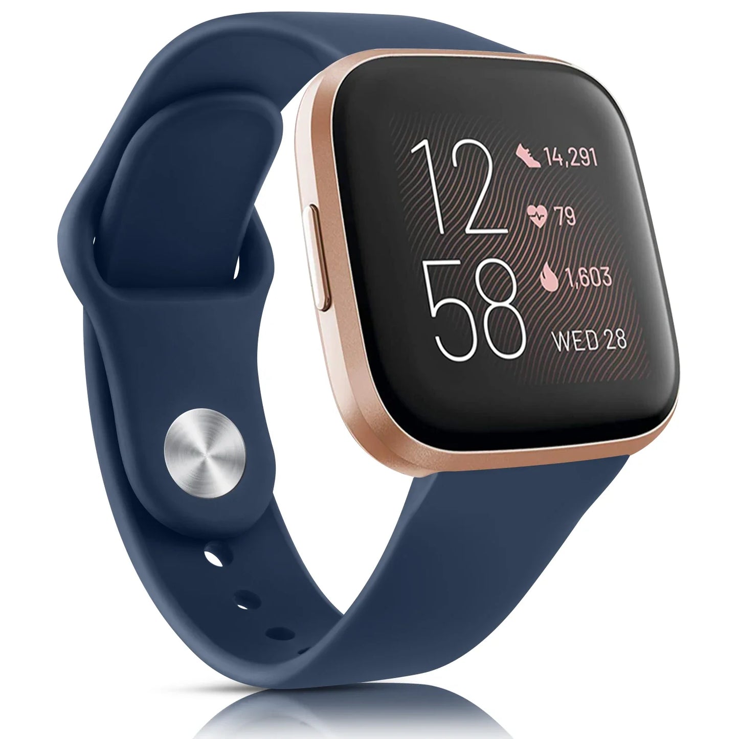 Silicone Watch Band For Fitbit Versa 4/3/2/1/Lite