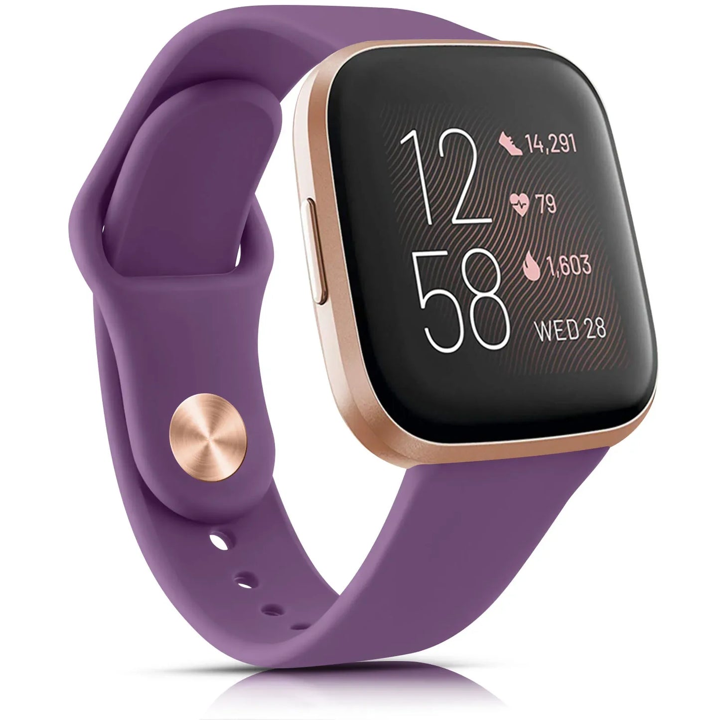Silicone Watch Band For Fitbit Versa 4/3/2/1/Lite